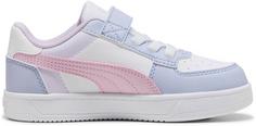 Rückansicht von PUMA Caven 2.0 Block AC PS Sneaker Kinder cool weather-rose mauve-puma white-lilac frost