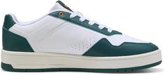 Rückansicht von PUMA Court Classic Sneaker Herren puma white-dark myrtle-puma gold