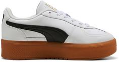 Rückansicht von PUMA Palermo Elevata Sneaker Damen puma white-gum