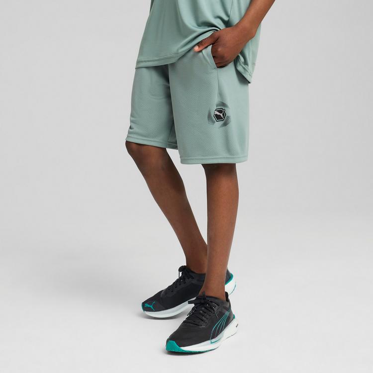 PUMA PUMA ACTIVE SPORTS Funktionsshorts Jungen - green moon - 0 | SportScheck