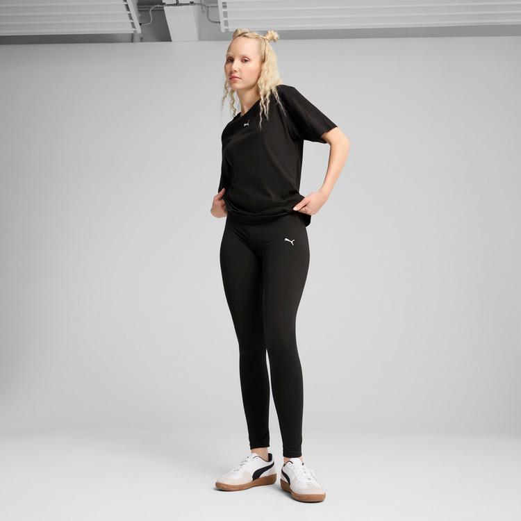 PUMA PUMA Essential Relaxed T-Shirt Damen - puma black - 4 | SportScheck