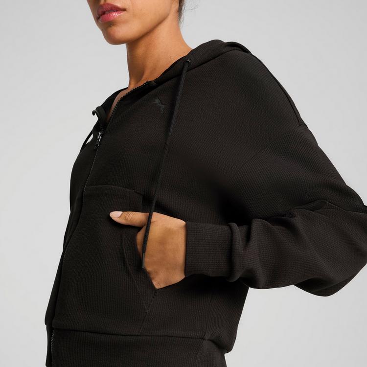 PUMA PUMA HER Comfort Sweatjacke Damen - puma black - 3 | SportScheck