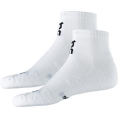 On Core Run Sock Mid 2P Laufsocken white