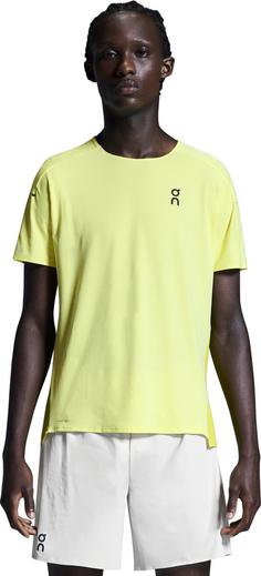 Rückansicht von On Performance-T Funktionsshirt Herren limelight lime