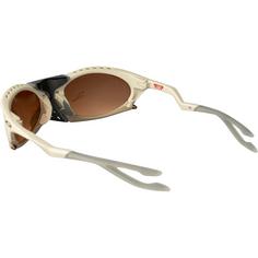 Rückansicht von Oakley PLANTARIS Sportbrille matte sand-prizm brown gradient