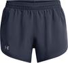 Under Armour UA FLY BY 3 SHORTS Laufshorts Damen - downpour gray
