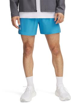 Rückansicht von Under Armour LAUNCH Laufshorts Herren ether blue