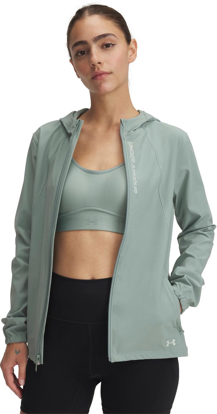 Under Armour Under Armour OUTRUN THE STORM Laufjacke Damen - silica green - 0 | SportScheck