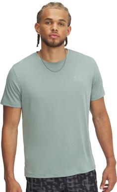 Rückansicht von Under Armour LAUNCH Funktionsshirt Herren silica green