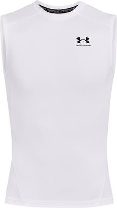 Under Armour Heatgear Funktionstank Herren white