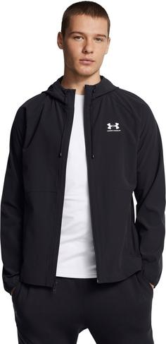 Rückansicht von Under Armour Windbreaker Herren black