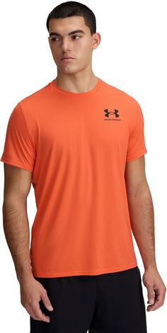 Rückansicht von Under Armour Heatgear Fitted Funktionsshirt Herren fire