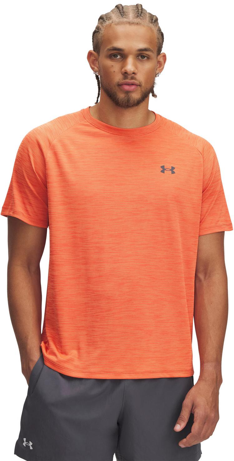 Under Armour Under Armour Tech Textured Funktionsshirt Herren - fire - 0 | SportScheck