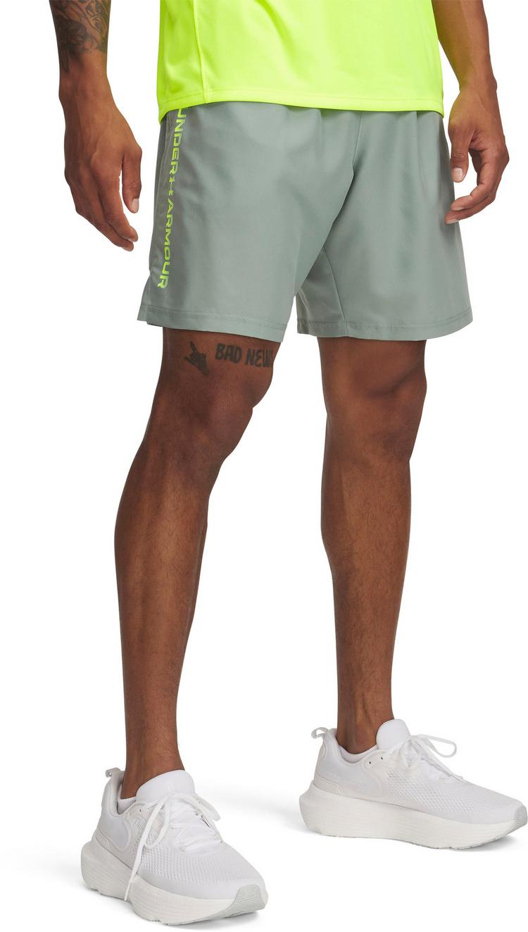 Under Armour Under Armour Tech Wordmark Funktionsshorts Herren - silica green - 0 | SportScheck