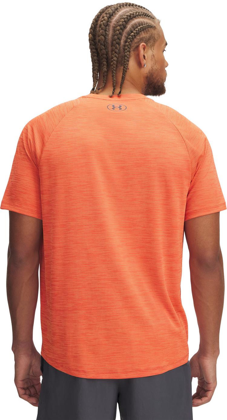 Under Armour Under Armour Tech Textured Funktionsshirt Herren - fire - 1 | SportScheck