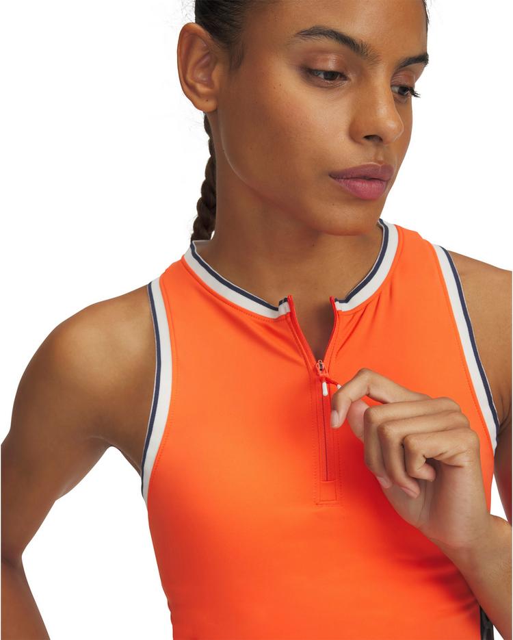 Under Armour Under Armour Run 96 Funktionstank Damen - fire-white quartz-downpour gray - 2 | SportScheck