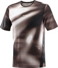 Salomon CORE GFX Funktionsshirt Herren - coffee bean-iron