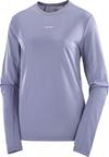 Salomon CORE Funktionsshirt Damen - blue granite
