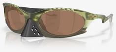 Oakley PLANTARIS Sportbrille matte trans fern-prizm tungsten