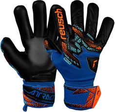 Reusch Attrakt Infinity NC Junior Torwarthandschuhe Kinder electric blue-shocking orange-black