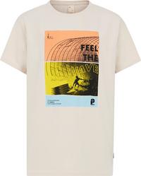 Protest Luke JR T-Shirt Jungen - kitoffwhite