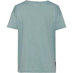 Rückansicht von Under Armour Vanish Energy SS 2.0 Funktionsshirt Damen silica green