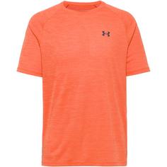 Under Armour Tech Textured Funktionsshirt Herren fire