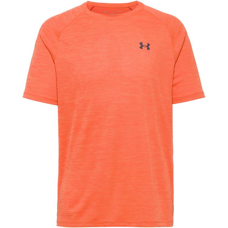 Under Armour Under Armour Tech Textured Funktionsshirt Herren - fire - 0 | SportScheck