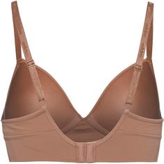 Rückansicht von adidas Wireless BH Damen toasted almond