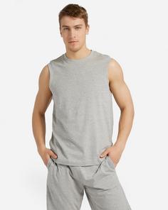 Rückansicht von ABC Tanktop Herren grey melange