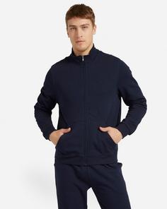 Rückansicht von ABC Sweatjacke Herren sky captain