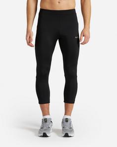 Rückansicht von ABC 3/4-Lauftights Herren black