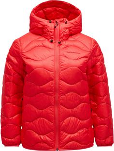 Peak Performance Helium Daunenjacke Damen brilliant red