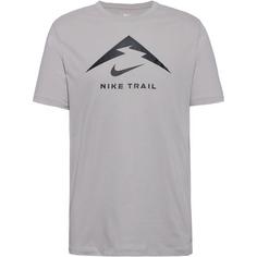 Nike Dri-fit Trail Funktionsshirt Herren college grey-black