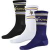 NFL Minnesota Vikings Socken - white-purple-black