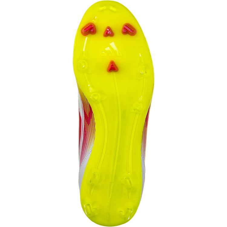 adidas adidas F50 LEAGUE FG-MG MID W Fu&szlig;ballschuhe Damen - ftwr white-lucid red-solar yellow - 1 | SportScheck