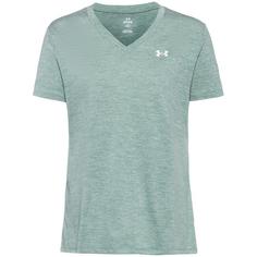 Under Armour Tech SSV- Twist Funktionsshirt Damen silica green