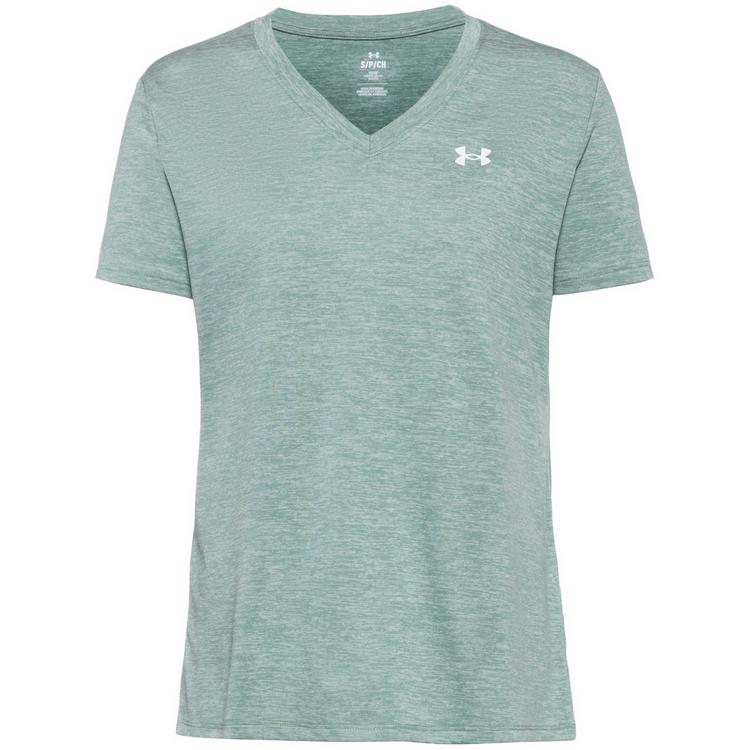 Under Armour Under Armour TECH Funktionsshirt Damen - silica green - 0 | SportScheck