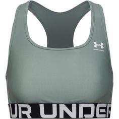 Under Armour Heatgear Authentics Sport-BH Damen silica green