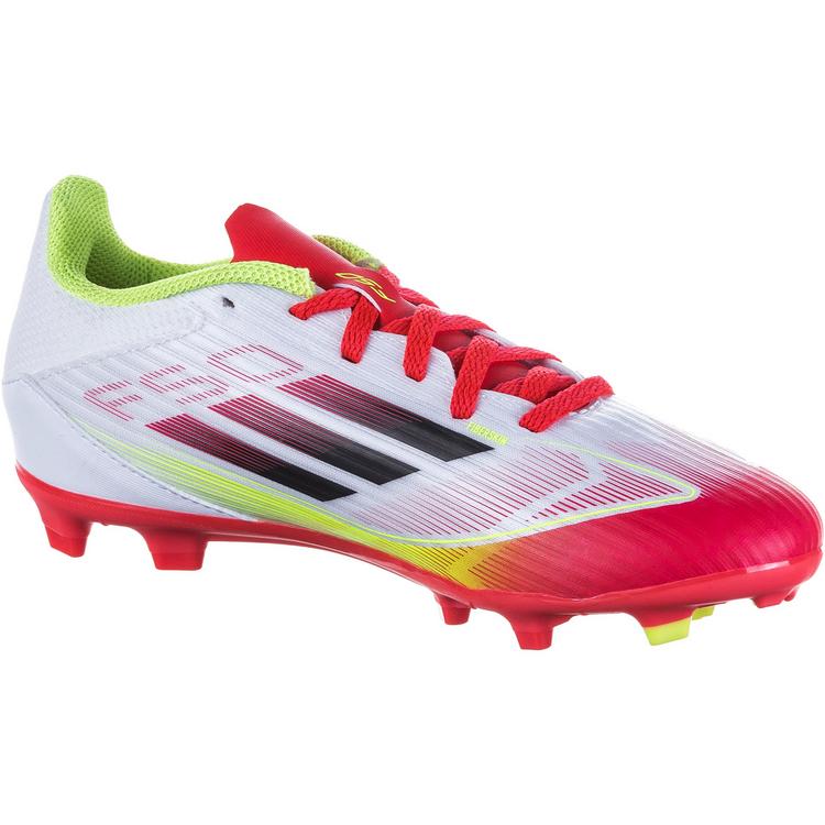 adidas adidas F50 LEAGUE FG-MG J Fu&szlig;ballschuhe Kinder - ftwr white-core black-solar yellow - 0 | SportScheck