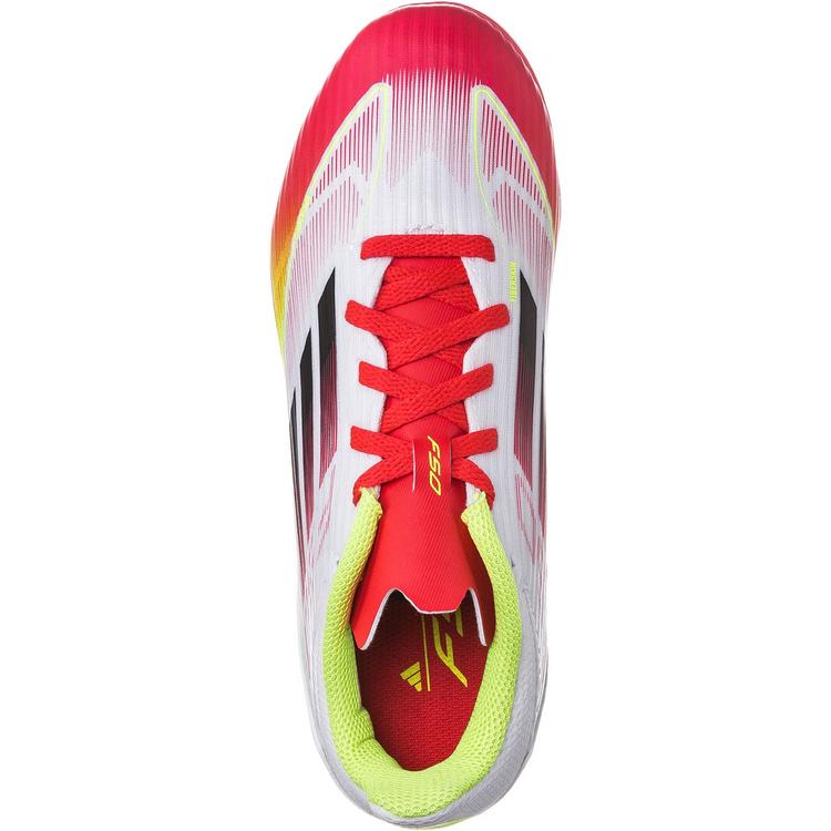 adidas adidas F50 LEAGUE FG-MG J Fu&szlig;ballschuhe Kinder - ftwr white-core black-solar yellow - 0 | SportScheck