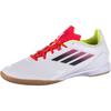 adidas F50 LEAGUE IN Fu&szlig;ballschuhe Herren - ftwr white-core black-solar yellow