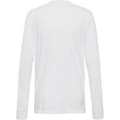 Rückansicht von On Train Langarmshirt Herren white