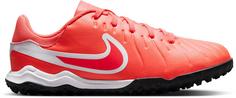 Nike Jr. Tiempo Legend 10 Academy TF Fußballschuhe Kinder hot lava-white