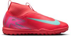 Nike JR ZOOM SUPERFLY 10 ACADEMY TF Fußballschuhe Kinder ember glow-aurora green