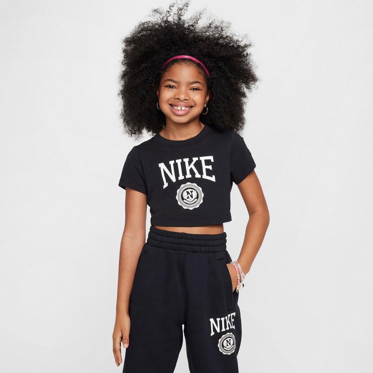 Nike Nike NSW Croptop M&auml;dchen - black - 0 | SportScheck