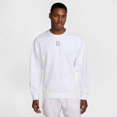 Rückansicht von Nike Court Heritage Sweatshirt Herren white