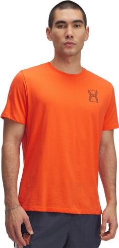 Rückansicht von Under Armour Run 96 Funktionsshirt Herren fire