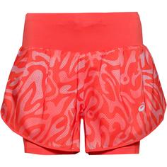 ASICS ROAD Funktionsshorts Damen coral reef light ube