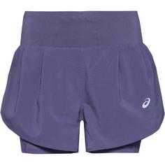 ASICS ROAD Funktionsshorts Damen greyish purple